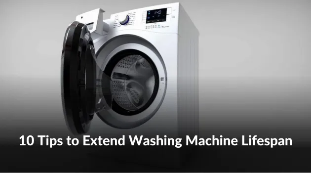 Extend lifespan of your washing machine